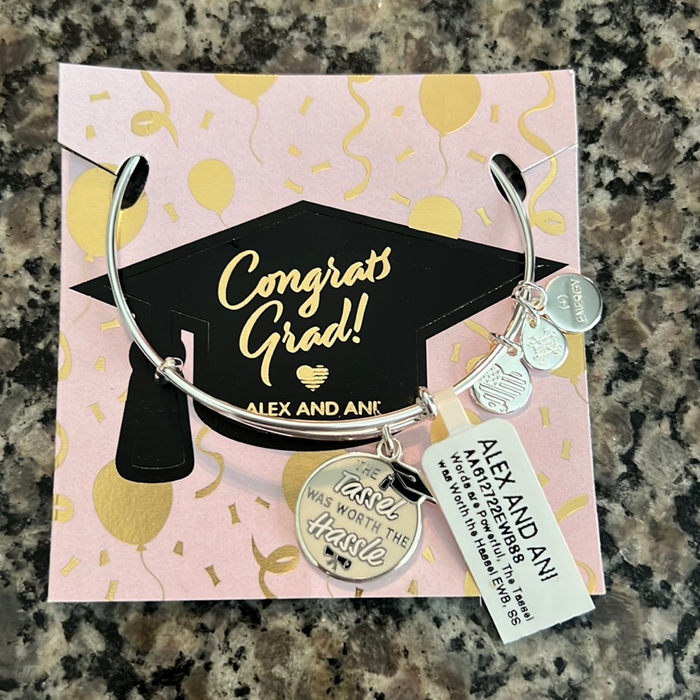 Alex & Ani Graduation Bracelet